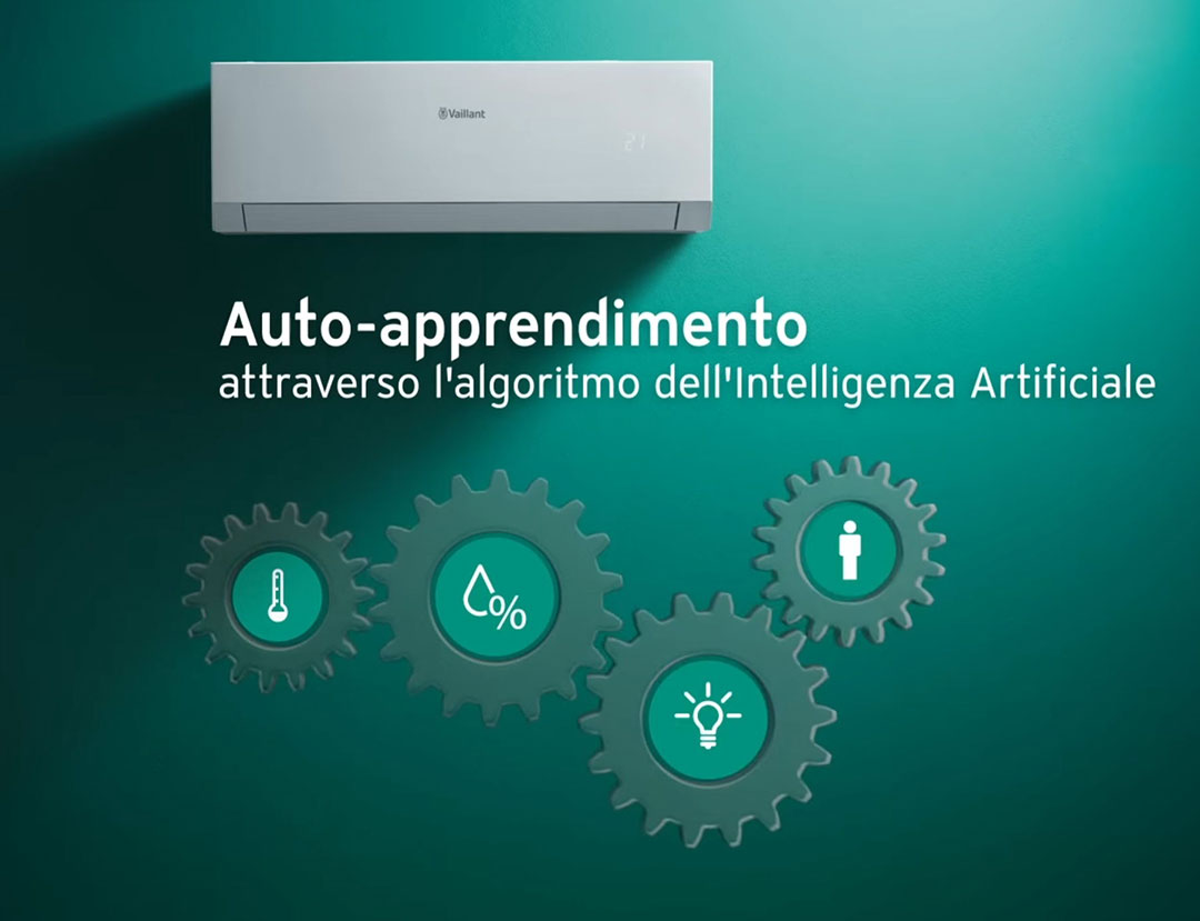Climatizzatore monosplit Vaillant climaVAIR Plus